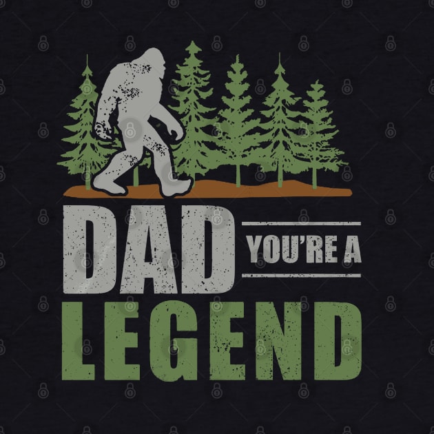Dad You Are Legend by NiceTeeBroo